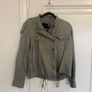 Rails Women's Utility Jacket in Olive